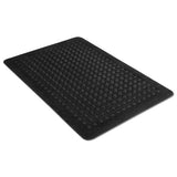 Guardian Flex Step Rubber Anti-fatigue Mat, Polypropylene, 24 X 36, Black freeshipping - TVN Wholesale 