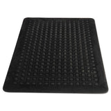 Guardian Flex Step Rubber Anti-fatigue Mat, Polypropylene, 36 X 60, Black freeshipping - TVN Wholesale 