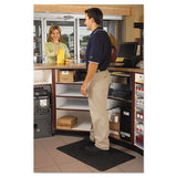 Guardian Flex Step Rubber Anti-fatigue Mat, Polypropylene, 36 X 60, Black freeshipping - TVN Wholesale 