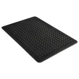 Guardian Flex Step Rubber Anti-fatigue Mat, Polypropylene, 36 X 60, Black freeshipping - TVN Wholesale 