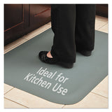 Guardian Pro Top Anti-fatigue Mat, Pvc Foam-solid Pvc, 24 X 36, Gray freeshipping - TVN Wholesale 