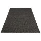 Guardian Ecoguard Indoor-outdoor Wiper Mat, Rubber, 48 X 72, Charcoal freeshipping - TVN Wholesale 