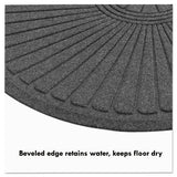 Guardian Ecoguard Diamond Floor Mat, Double Fan, 48 X 96, Charcoal freeshipping - TVN Wholesale 