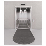 Guardian Ecoguard Diamond Floor Mat, Single Fan, 48 X 96, Charcoal freeshipping - TVN Wholesale 