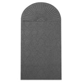 Guardian Ecoguard Diamond Floor Mat, Single Fan, 48 X 96, Charcoal freeshipping - TVN Wholesale 