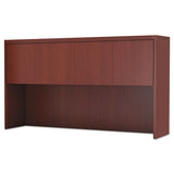 Safco® Aberdeen Series Laminate Wood Door Hutch, 72w X 15d X 39.13h, Cherry freeshipping - TVN Wholesale 