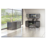 Safco® Medina Laminate Pedestal, Left Or Right, 3-drawers: Pencil-box-file, Legal-letter, Gray Steel, 15.5" X 18.13" X 26.63" freeshipping - TVN Wholesale 