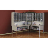 Safco® Mailflow-to-go Mailroom System Table, 30w X 30d X 29-36h, Pebble Gray freeshipping - TVN Wholesale 