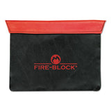 MMF Industries™ Fire-block Document Portfolio, Aluminized Fire-retardant Fabric With Dupont Kevlar Thread, 15.5 X 0.5 X 10, Red-black freeshipping - TVN Wholesale 
