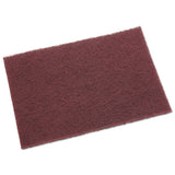 Scotch-Brite™ PROFESSIONAL General Purpose Hand Pad, 6 X 9, Maroon, 20-box, 3 Boxes-carton freeshipping - TVN Wholesale 