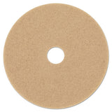 3M™ Ultra High-speed Floor Burnishing Pads 3400, 20" Diameter, Tan, 5-carton freeshipping - TVN Wholesale 