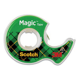 Scotch® Magic Tape In Handheld Dispenser, 1" Core, 0.5" X 37.5 Ft, Clear freeshipping - TVN Wholesale 