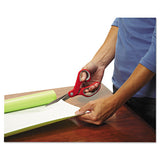 Scotch® Multi-purpose Scissors, 8" Long, 3.38" Cut Length, Gray-red Straight Handle freeshipping - TVN Wholesale 