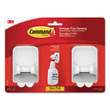 Command™ Spray Bottle Holder, 2.34 X 1.69 X 3.34, White, 2 Hangers-4 Strips-pack freeshipping - TVN Wholesale 
