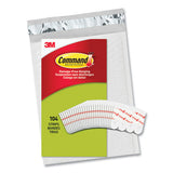 Command™ Poster Strips, Removable, Holds Up To 1 Lb Per Pair, Small, 0.63 X 1.75, White, 104-pack freeshipping - TVN Wholesale 