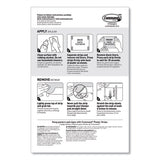 Command™ Poster Strips, Removable, Holds Up To 1 Lb Per Pair, Small, 0.63 X 1.75, White, 104-pack freeshipping - TVN Wholesale 