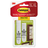 Command™ Picture Hanging Strips, Removable, Holds Up To 3 Lbs Per Pair, 0.75 X 2.75, Black, 4 Pairs-pack freeshipping - TVN Wholesale 