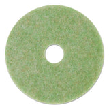 3M™ Low-speed Topline Autoscrubber Floor Pads 5000, 20" Diameter, Green-amber, 5-carton freeshipping - TVN Wholesale 