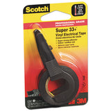 Scotch® Super 33+ Vinyl Electrical Tape With Dispenser, 1" Core, 0.5" X 5.5 Yds, Black freeshipping - TVN Wholesale 