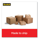Scotch® Box Lock Shipping Packaging Tape, 1.5" Core With Dispenser, 1.88" X 22.2 Yds, Clear, 6-pack freeshipping - TVN Wholesale 