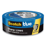 ScotchBlue™ Ultra Sharp Lines Multi-surface Painter's Tape, 3" Core, 1.41" X 45 Yds, Blue freeshipping - TVN Wholesale 