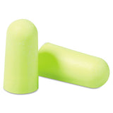 E·a·rsoft Yellow Neon Soft Foam Earplugs, Uncorded, Regular Size, 200 Pairs