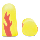 3M™ E·a·rsoft Blasts Earplugs, Uncorded, Foam, Yellow Neon-red Flame, 200 Pairs freeshipping - TVN Wholesale 
