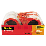 Scotch® Storage Tape, 3" Core, 1.88" X 54.6 Yds, Clear, 4-pack freeshipping - TVN Wholesale 