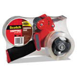 Scotch® Packaging Tape Dispenser With Two Rolls Of Tape, 3" Core, For Rolls Up To 0.75" X 60 Yds, Red freeshipping - TVN Wholesale 