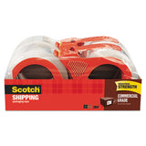 Scotch® 3750 Commercial Grade Packaging Tape With Dispenser, 3" Core, 1.88" X 54.6 Yds, Clear, 4-pack freeshipping - TVN Wholesale 