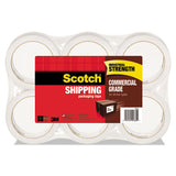 Scotch® 3750 Commercial Grade Packaging Tape, 3" Core, 1.88" X 54.6 Yds, Clear, 6-pack freeshipping - TVN Wholesale 