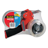 Scotch® Packaging Tape Dispenser With Two Rolls Of Tape, 3" Core, For Rolls Up To 2" X 60 Yds, Red freeshipping - TVN Wholesale 