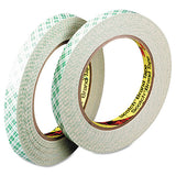 3M™ Double-coated Tissue Tape, 3" Core, 1" X 36 Yds, White freeshipping - TVN Wholesale 