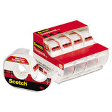 Scotch® Transparent Tape In Handheld Dispenser, 1" Core, 0.75" X 70.83 Ft, Transparent, 4-pack freeshipping - TVN Wholesale 