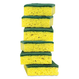 Scotch-Brite® Heavy-duty Scrub Sponge, 4.5 X 2.7, 0.6" Thick, Yellow-green, 6-pack freeshipping - TVN Wholesale 