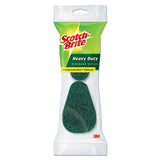 Scotch-Brite® Soap-dispensing Dishwand Sponge Refills, 2.9 X 2.2, Green, 2-pack freeshipping - TVN Wholesale 