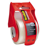 Scotch® Reinforced Strength Shipping And Strapping Tape In Dispenser, 1.5" Core, 1.88" X 10 Yds, Clear freeshipping - TVN Wholesale 