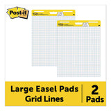 Post-it® Easel Pads Super Sticky Vertical-orientation Self-stick Easel Pad Value Pack, Unruled, 30 White 25 X 30 Sheets, 6-carton freeshipping - TVN Wholesale 