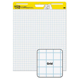 Post-it® Easel Pads Super Sticky Vertical-orientation Self-stick Easel Pad Value Pack, Quadrille Rule (1 Sq-in), 30 White 25 X 30 Sheets, 4-carton freeshipping - TVN Wholesale 