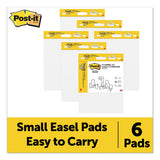 Post-it® Easel Pads Super Sticky Vertical-orientation Self-stick Easel Pads, Unruled, 20 White 15 X 18 Sheets, 2-pack freeshipping - TVN Wholesale 