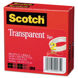 Scotch® Transparent Tape, 3" Core, 0.75" X 72 Yds, Transparent, 2-pack freeshipping - TVN Wholesale 
