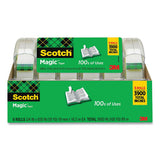 Scotch® Magic Tape In Handheld Dispenser, 1" Core, 0.75" X 54.17 Ft, Clear, 6-pack freeshipping - TVN Wholesale 