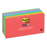 Post-it® Notes Super Sticky Pads In Playful Primary Colors, 3 X 3, 90 Sheets-pad, 12 Pads-pack freeshipping - TVN Wholesale 