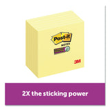 Post-it® Notes Super Sticky Canary Yellow Note Pads, 3 X 3, 90-sheet, 12-pack freeshipping - TVN Wholesale 