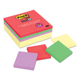 Post-it® Notes Super Sticky Note Pads Office Pack, 3 X 3, Playful Primaries Collection Colors With Canary Yellow, 90 Sheets-pad, 24 Pads-pack freeshipping - TVN Wholesale 