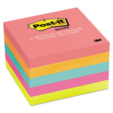 Original Pads In Poptimistic Colors, 3 X 3, 100 Notes-pad, 5 Pads-pack