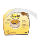 Post-it® Labeling And Cover-up Tape, Non-refillable, 1" X 700" Roll freeshipping - TVN Wholesale 
