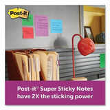 Post-it® Notes Super Sticky Pads In Playful Primary Colors, Lined, 4 X 6, 90 Sheets-pad, 3 Pads-pack freeshipping - TVN Wholesale 