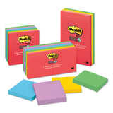 Post-it® Notes Super Sticky Pads In Playful Primary Colors, Lined, 4 X 6, 90 Sheets-pad, 3 Pads-pack freeshipping - TVN Wholesale 