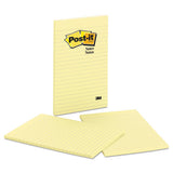 Post-it® Notes Original Pads In Canary Yellow, Lined, 5 X 8, 50-sheet, 2-pack freeshipping - TVN Wholesale 